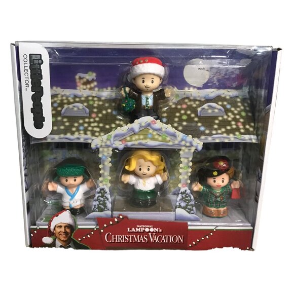 Fisher Price Little People National Lampoons Christmas Vacation Set New - Picture 1 of 8